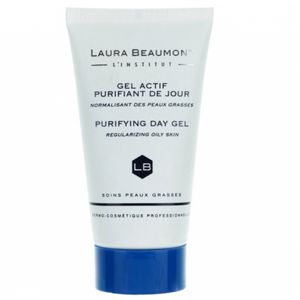 ژل پاک کننده و متعادل کننده لورابیامونت سری oily skin مدل day gel حجم ۵۰ میلی لیتر