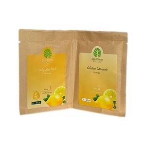 ژل پدیکور اسپادرم مدل لیمو وزن 40 گرم به همراه حلال مدل 01 وزن 60 گرم