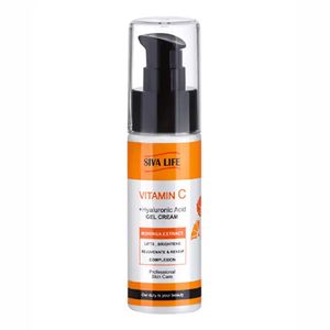 ژل کرم روشن کننده سیوا لایف مدل vitamin c حجم 50 میلی لیتر