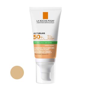 ژل کرم ضد آفتاب رنگی لاروش پوزای spf50 مدل آنتی شاین مناسب پوست های چرب حجم 50 میلی لیتر