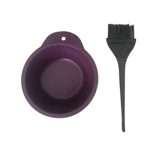 کاسه رنگ مو و برس رنگ مدل x2