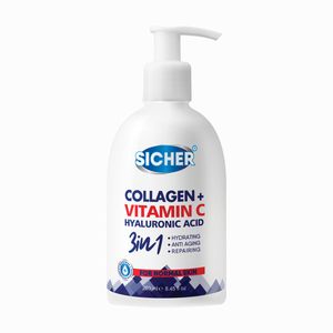 کرم آبرسان سیچر مدل vitamin c حجم 250 میلی لیتر