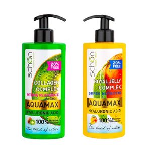کرم آبرسان شون مدل collagen حجم 500 میلی لیتر به همراه کرم آبرسان شون مدل royal jelly حجم 500 میلی لیتر
