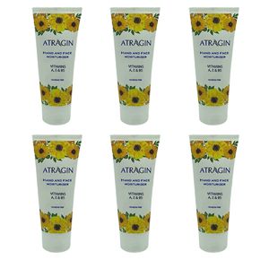 کرم آبرسان عطرآگین مدل گل حجم 75 میلی لیتر مجموعه 6 عددی