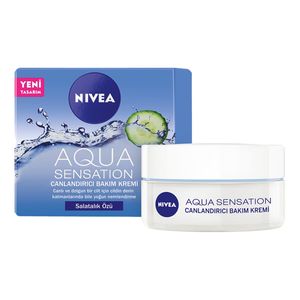 کرم آبرسان نیوآ مدل aqua_sensation حجم 50 میلی لیتر