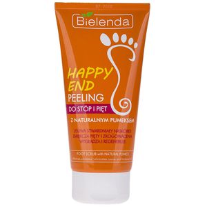 کرم اسکراب پا بی یلندا سری happy end مدل natural pumice حجم 125 میلی لیتر