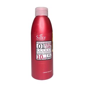 کرم اکسیدان سیلکی مدل color care کد 01 سه درصدی حجم 150 میلی لیتر