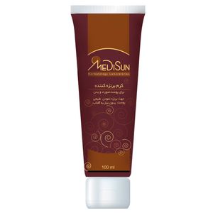 کرم برنزه کننده مدیسان مناسب پوست صورت و بدن 100ml