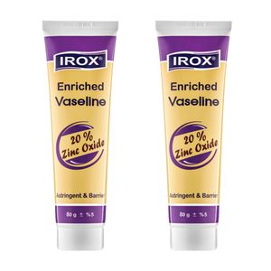 کرم ترمیم کننده ایروکس مدل zinc oxide حجم 80 میلی لیتر بسته 2 عددی