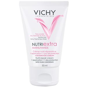 کرم ترمیم کننده دست و ناخن ویشی مدل nutri extra حجم 50 میلی لیتر