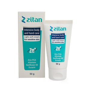 کرم ترمیم کننده زیتن مدل zinc pca وزن 50 میلی لیتر