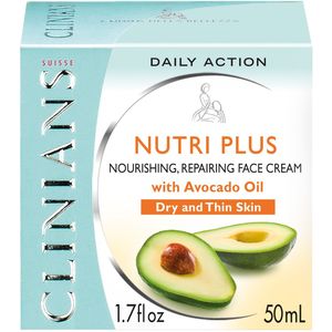 کرم تغذیه کننده و ترمیم کننده کلینیانس سری nutri plus مدل daily action