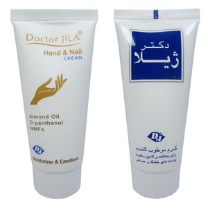 کرم دست و ناخن دکتر ژیلا مدل dj4 حجم 50 میلی لیتر به همراه کرم مرطوب کننده دکتر ژیلا مدل dj4 حجم 50 گرم