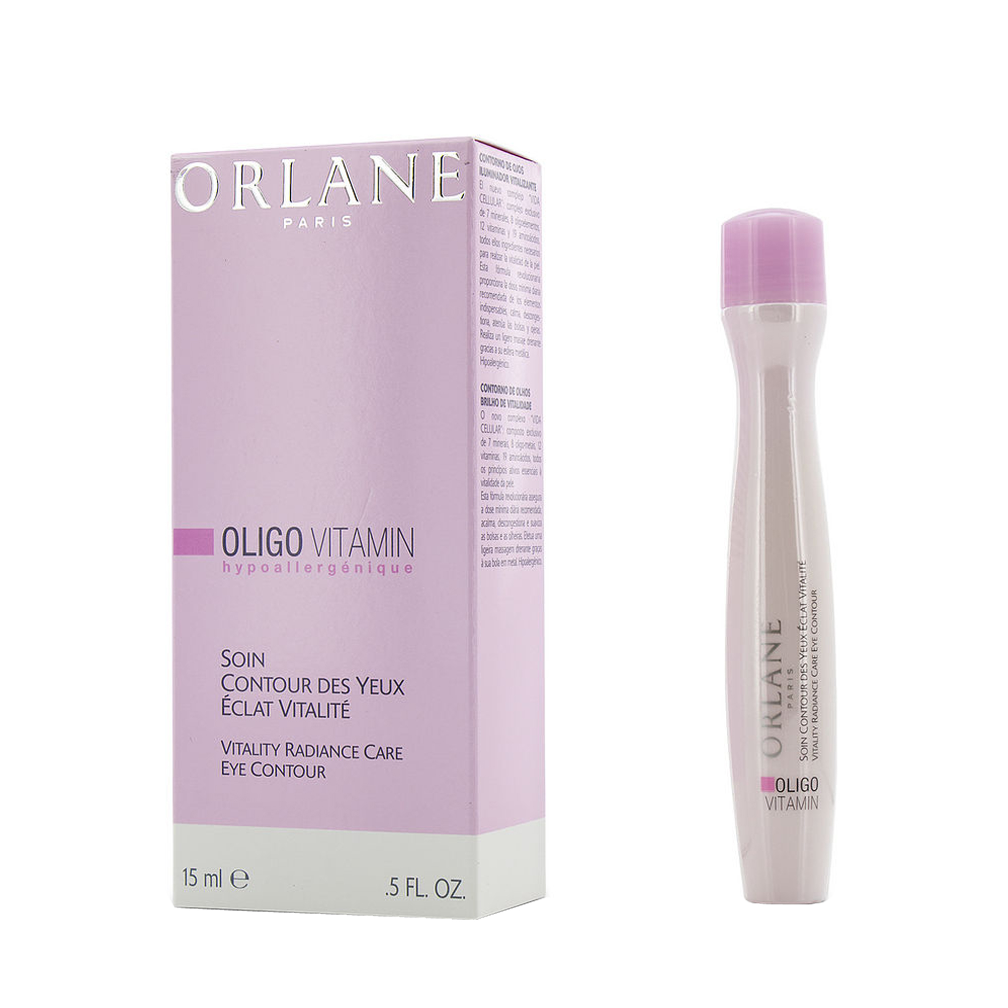 کرم دور چشم اورلین مدل oligo vitamin حجم 15 میلی لیتر