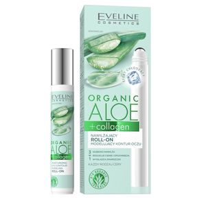 کرم دور چشم اولاین مدل organic aloe حجم 15 میلی لیتر