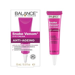 کرم دور چشم بالانس مدل snake venom حجم 15 میلی لیتر
