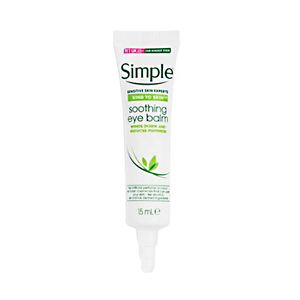 کرم دور چشم سیمپل مدل soothing eye balm حجم 15 میلی لیتر