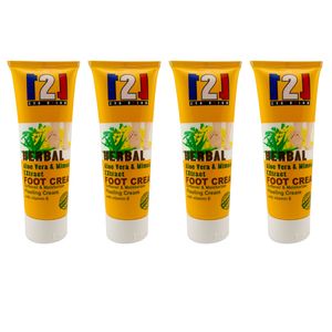 کرم رفع ترک پا 121 مدل aloe vera حجم 75 میلی لیتر مجموعه 4 عددی