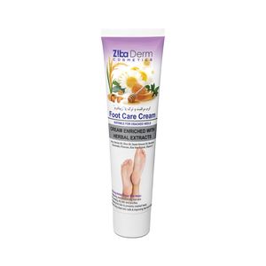 کرم رفع ترک پا زیبا درم مدل foot care حجم 100 میلی لیتر