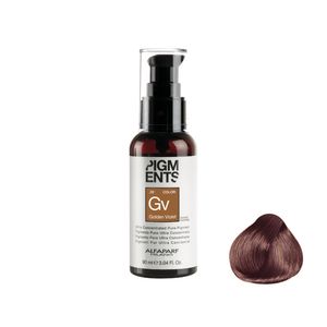 کرم رنگ مو آلفا پرف میلانو مدل gv حجم 90 میلی لیتر رنگ طلایی بنفش
