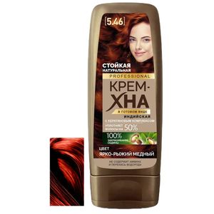 کرم رنگ مو فیتو کاسمتیک مدل professional شماره 5.46 حجم 140 میلی لیتر رنگ قرمز مسی روشن
