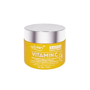 کرم روشن کننده آرت اسکین مدل vitamin c حجم 50 میلی لیتر