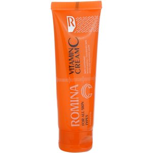 کرم روشن کننده رومینا مدل vitamin c حجم 50 میلی لیتر