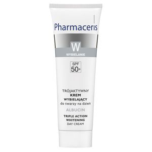 کرم روشن کننده و ضد لک فارماسریز مدل albucin spf50 حجم 50 میلی لیتر