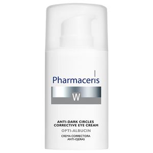کرم روشن کننده و ضد چروک دور چشم فارماسریز مدل opti albucin حجم 15 میلی لیتر