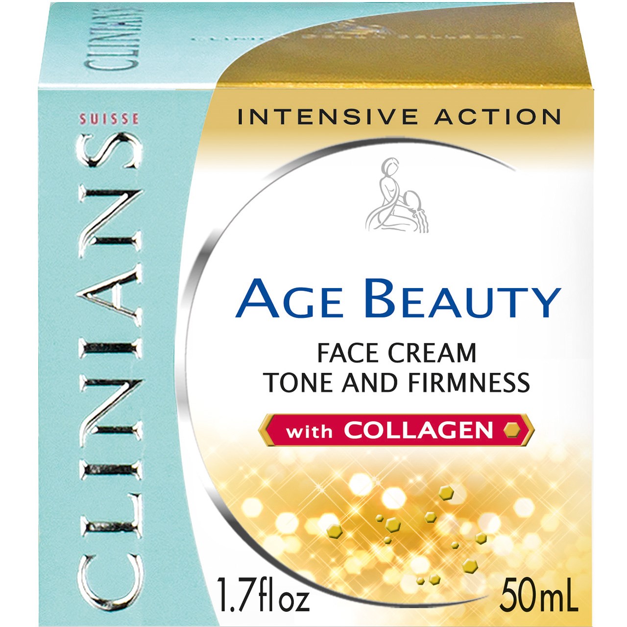 کرم سفت کننده کلینیانس سری age beauty مدل intensive action حجم 50 میلی لیتر
