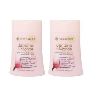 کرم شستشو بدن ایو روشه مدل magnolia flower حجم 200 میلی لیتر مجموعه 2 عددی