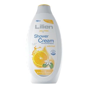 کرم شستشوی بدن لیلین مدل orange  orange blossom حجم 750 میلی لیتر