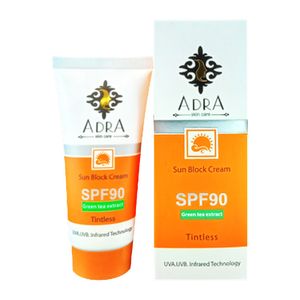 کرم ضد آفتاب آدرا مدل green tea حجم 50 میلی لیتر