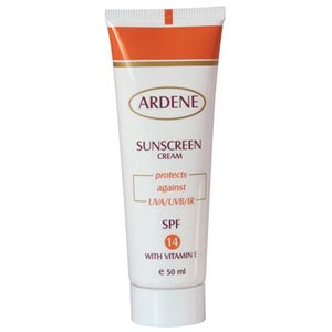 کرم ضد آفتاب آردن spf14