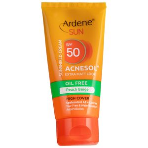 کرم ضد آفتاب آردن سان مدل peach beige وزن 50 گرم