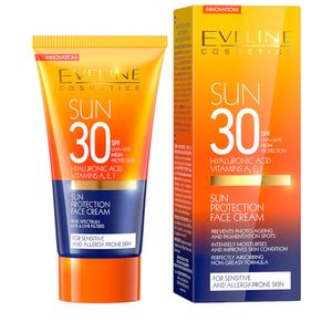 کرم ضد آفتاب اولاین مدل sun 30 حجم 50 میلی لیتر