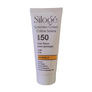 کرم ضد آفتاب بدون رنگ سیلوژه spf 50 مدل texture ‌مناسب پوست‌های چرب و مختلط حجم 40 میلی‌لیتر