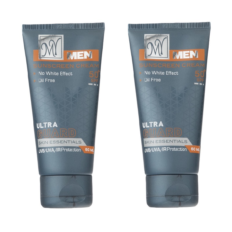 کرم ضد آفتاب بدون رنگ مای spf 50 مدل ultra guard ‌حجم 50 میلی لیتر مجموعه دو عددی
