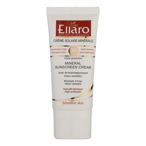 کرم ضد آفتاب بی رنگ الارو مدل spf30 مناسب پوست های حساس حجم 50 میلی لیتر