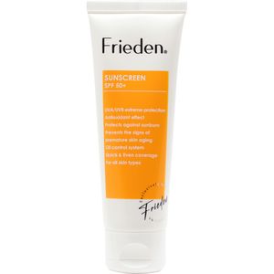 کرم ضد آفتاب بی رنگ فریدن spf50 مدل invisible مناسب انوع پوست حجم 50 میلی لیتر