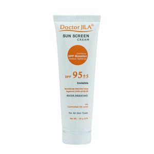 کرم ضد آفتاب دکتر ژیلا مدل invisible با spf 95 حجم 50میلی لیتر