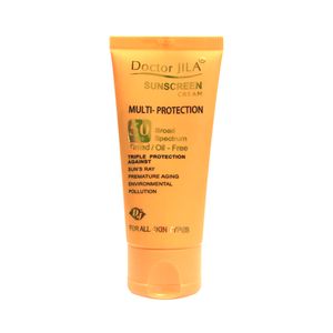 کرم ضد آفتاب دکتر ژیلا مدل multi protection حجم 50 گرم