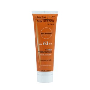 کرم ضد آفتاب دکتر ژیلا مدل tinted با spf 63 حجم 50میلی لیتر