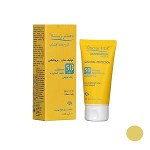 کرم ضد آفتاب دکتر ژیلا مدل کوئیک سان پروتکشن حجم 50 میلی لیتر