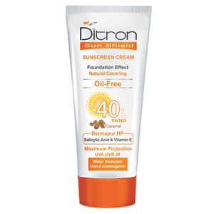 کرم ضد آفتاب دیترون مدل caramel spf40 حجم 40 میلی لیتر