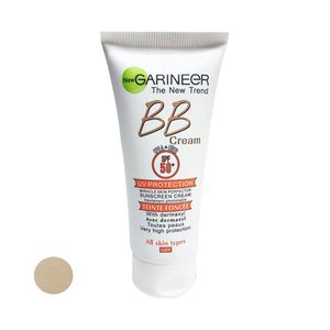 کرم ضد آفتاب رنگی bb گارنیه spf50 مدل 01 مناسب انواع پوست حجم 100 میلی لیتر