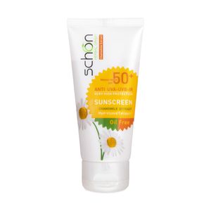 کرم ضد آفتاب رنگی فاقد چربی شون با رنگ طبیعی + spf50