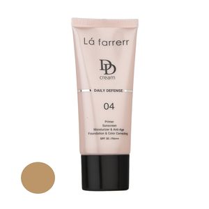 کرم ضد آفتاب رنگی لافارر spf 30 مدل daily defense ‌مناسب انواع پوست حجم 33 میلی‌لیتر