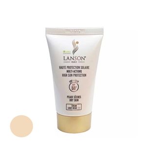 کرم ضد آفتاب رنگی لانسون spf 50 مدل مولتی اکشن شماره 1 ‌مناسب پوست‌های خشک حجم 40 میلی‌لیتر