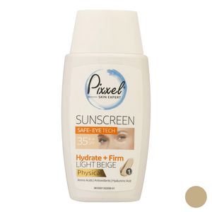 کرم ضد آفتاب رنگی پیکسل spf35 ‌مدل physical مناسب انواع پوست‌ حجم 50 میلی‌لیتر